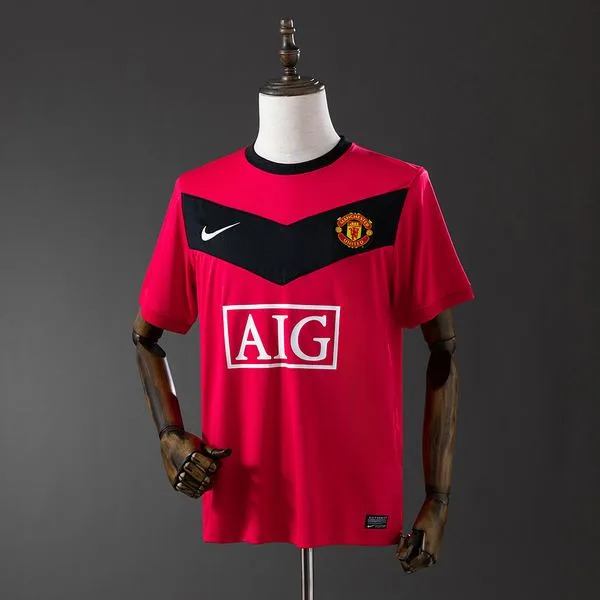 Camiseta de fútbol Manchester United 2010 LOCAL MANGA CORTA VERSION FAN